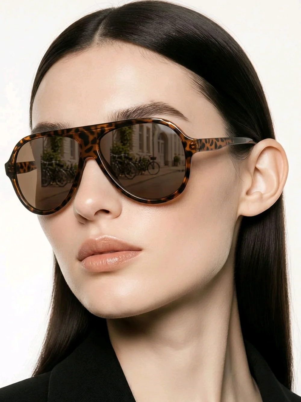 Tortoiseshell Aviator Sunglasses - Women Accessories